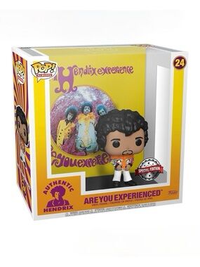 Funko Pop! Albums Jimi Hendrix “Are You Experienced” Exclusive Vinyl Figure #24